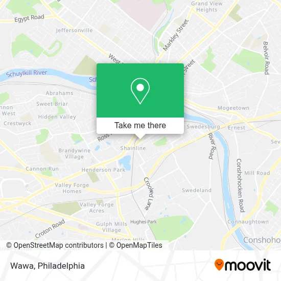 Wawa map