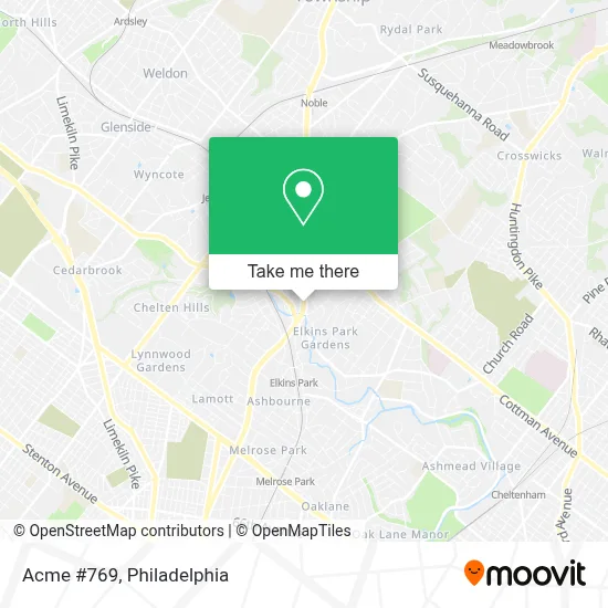 Acme #769 map