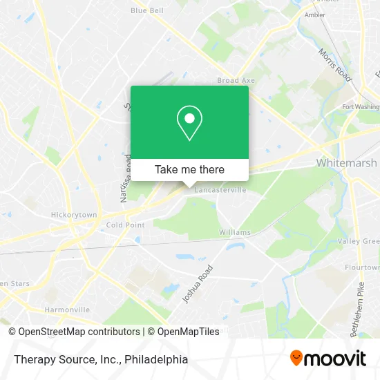 Therapy Source, Inc. map