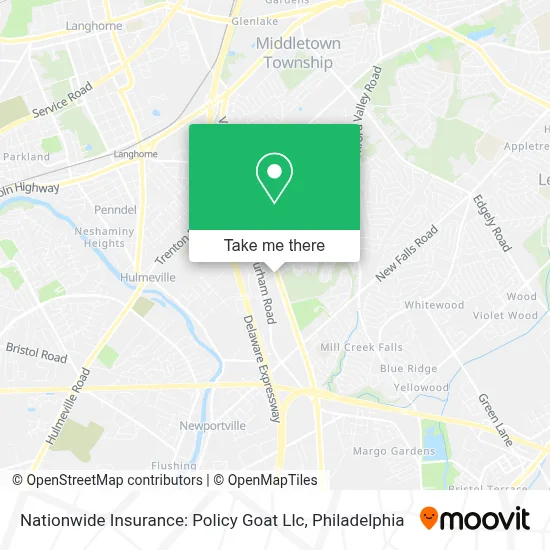 Nationwide Insurance: Policy Goat Llc map