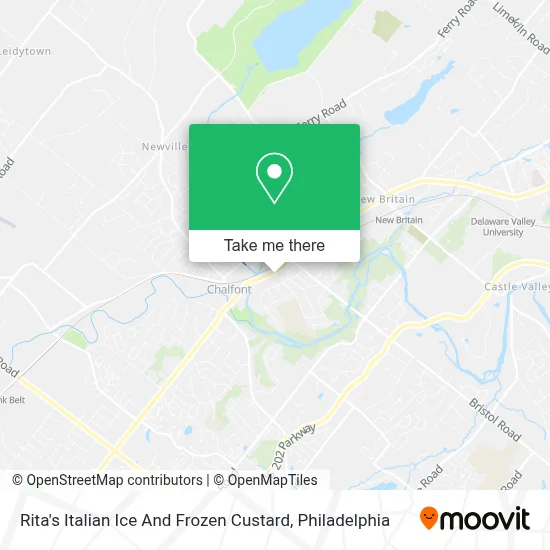 Rita's Italian Ice And Frozen Custard map