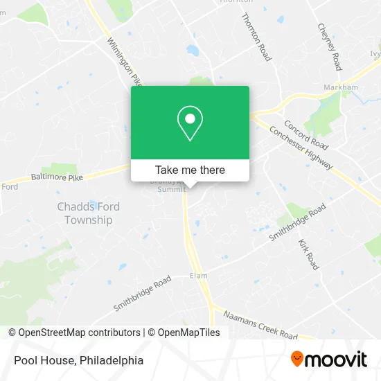 Pool House map