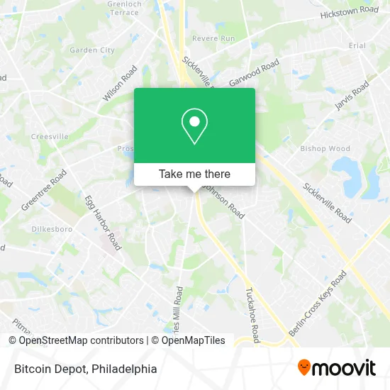 Bitcoin Depot map