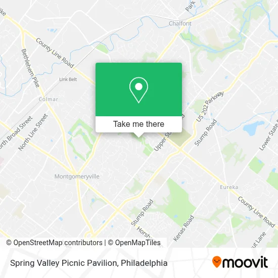 Spring Valley Picnic Pavilion map