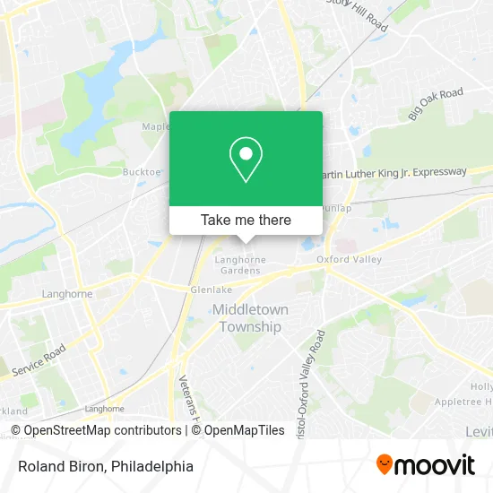 Roland Biron map