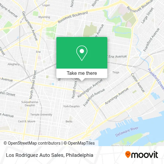 Los Rodriguez Auto Sales map