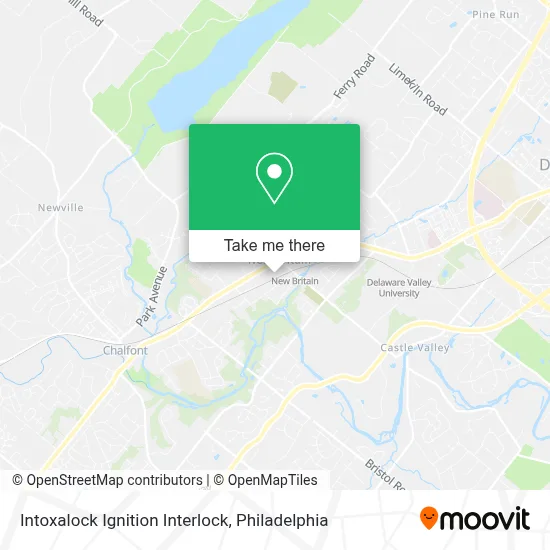 Intoxalock Ignition Interlock map