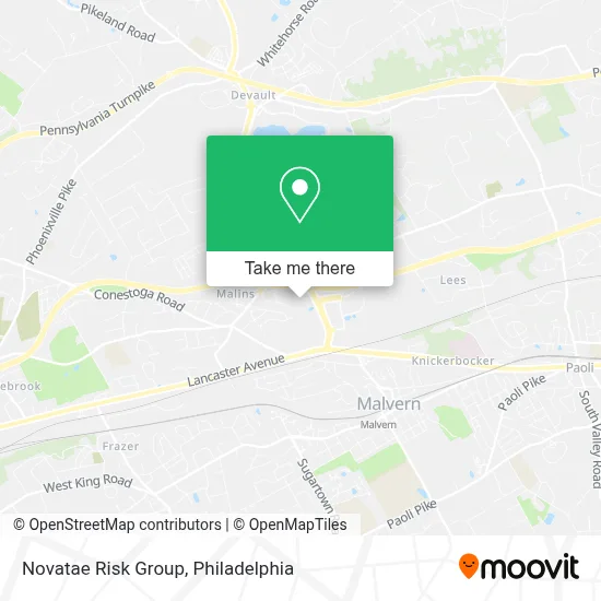 Novatae Risk Group map