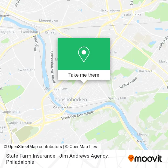 State Farm Insurance - Jim Andrews Agency map
