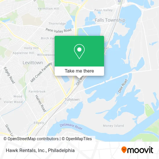 Hawk Rentals, Inc. map