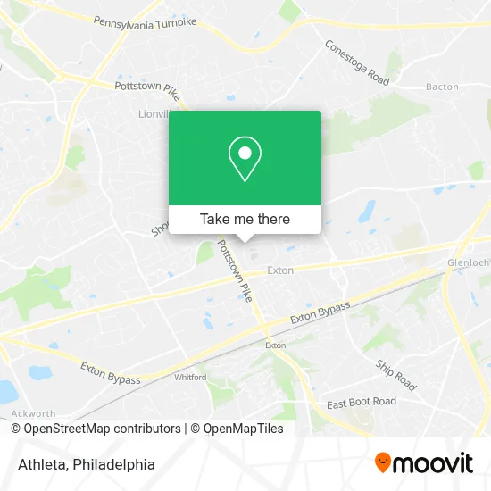 Athleta map