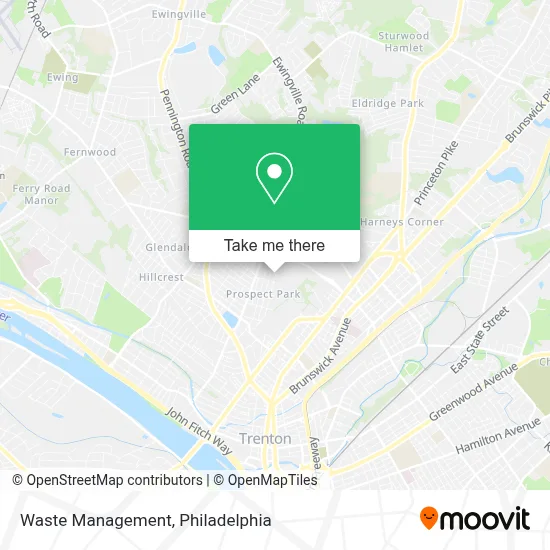 Waste Management map