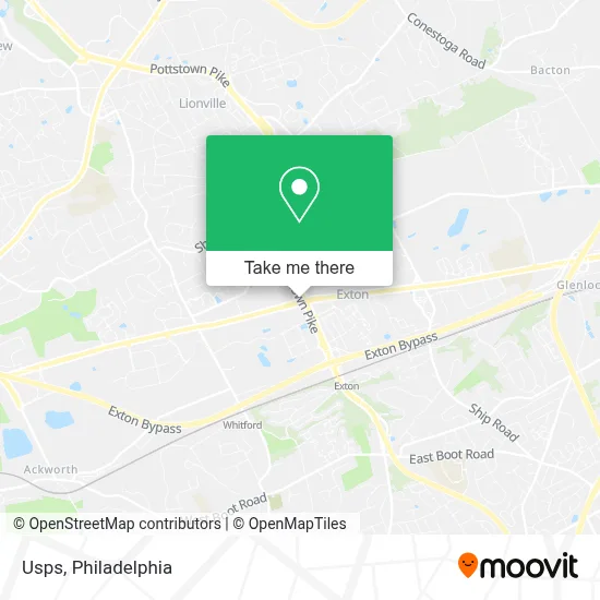 Usps map