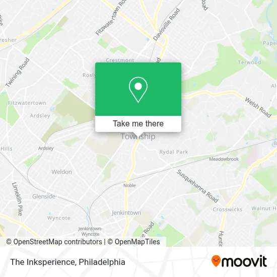 The Inksperience map