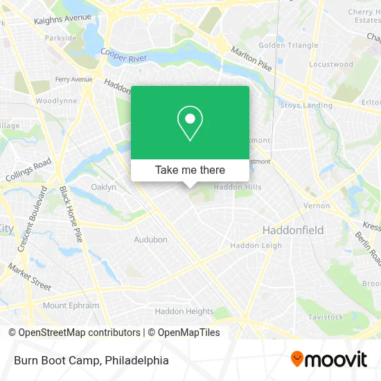 Burn Boot Camp map