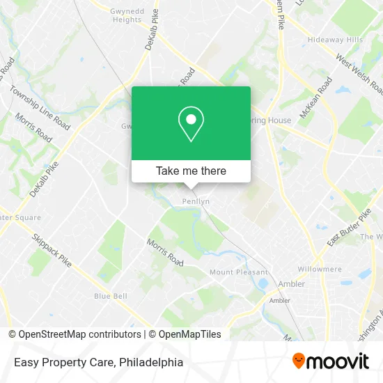 Easy Property Care map