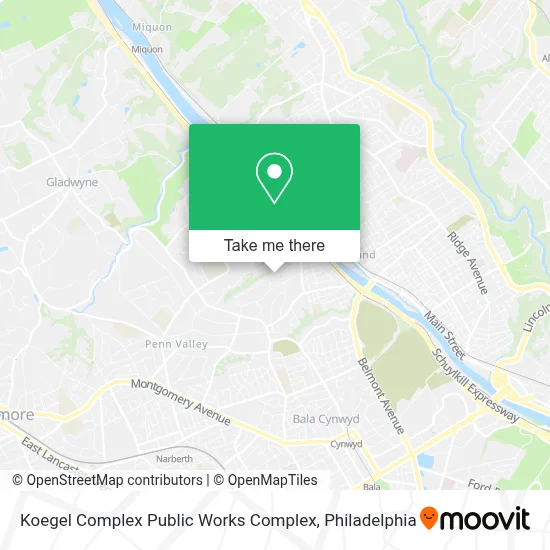 Koegel Complex Public Works Complex map