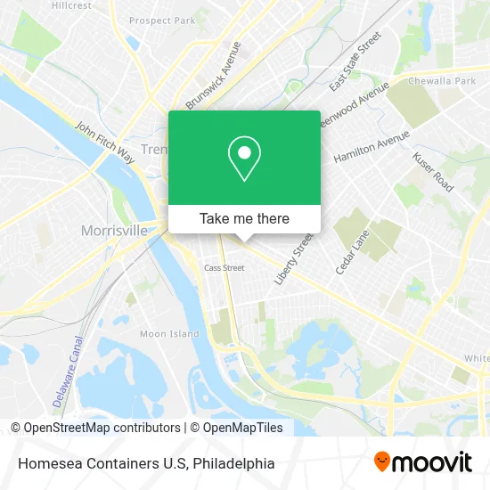 Homesea Containers U.S map
