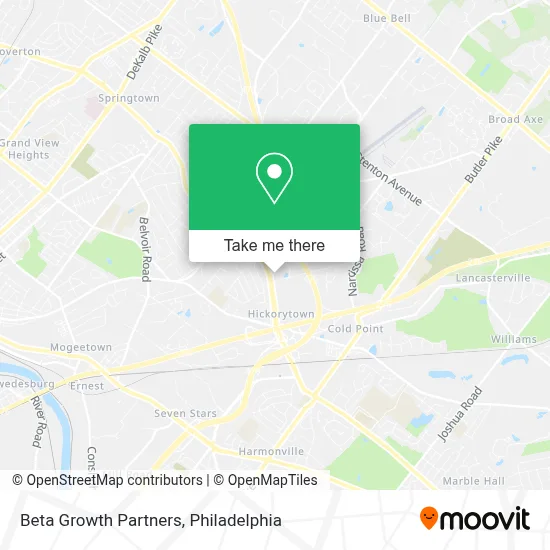 Beta Growth Partners map