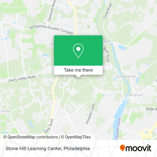Stone Hill Learning Center map