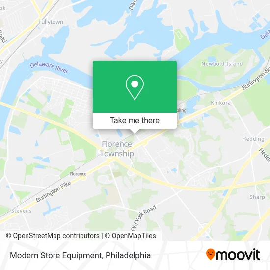 Modern Store Equipment map