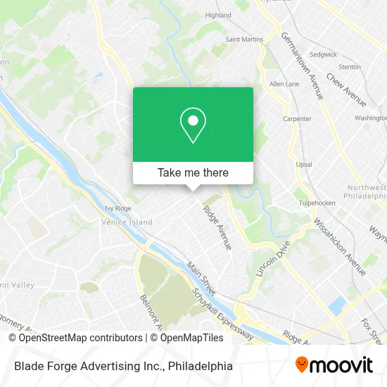 Blade Forge Advertising Inc. map