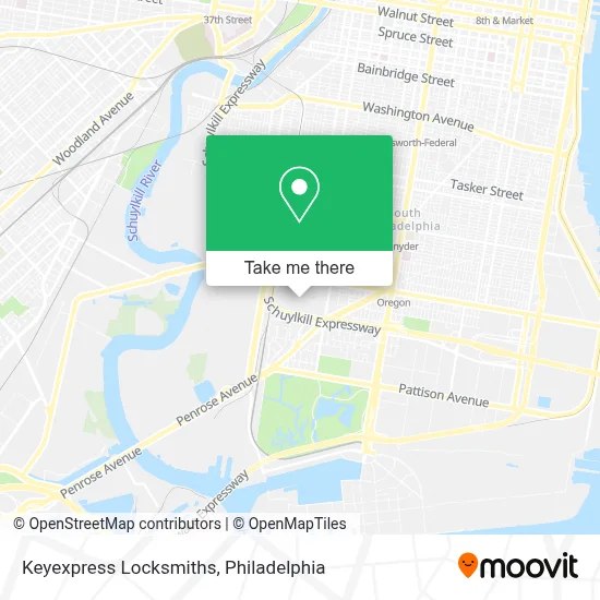 Keyexpress Locksmiths map