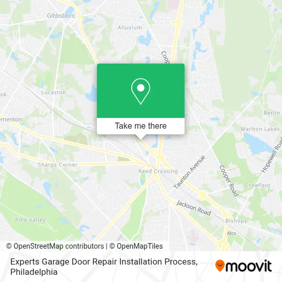 Experts Garage Door Repair Installation Process map