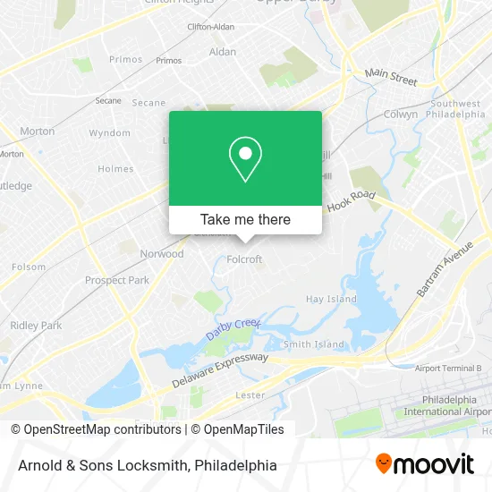 Arnold & Sons Locksmith map