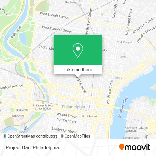 Project Dad map