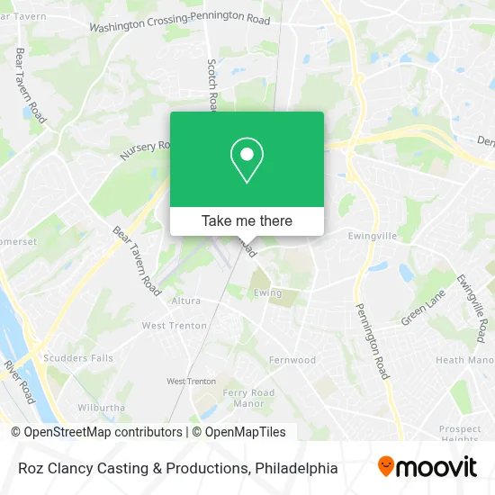 Roz Clancy Casting & Productions map