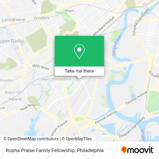 Ropha Praise Family Fellowship map
