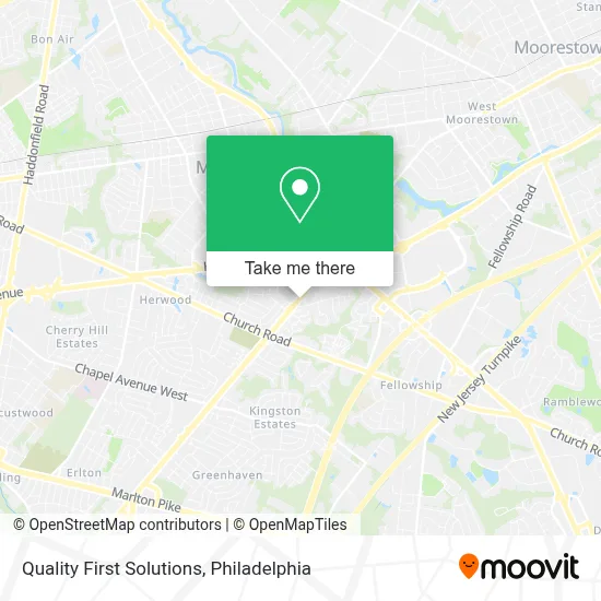 Quality First Solutions map