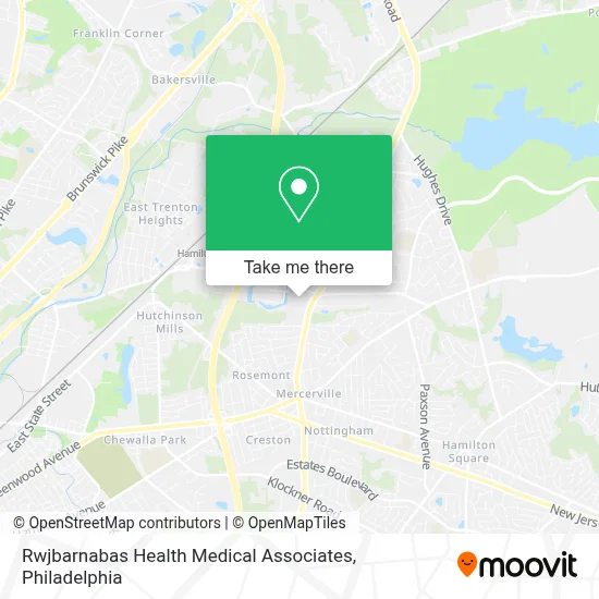 Rwjbarnabas Health Medical Associates map
