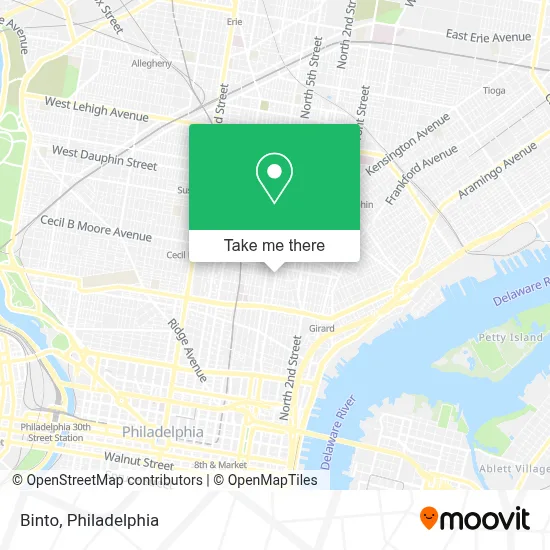 Binto map