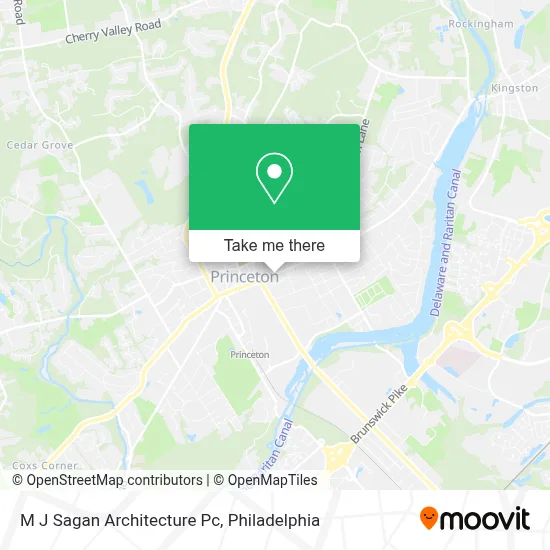 M J Sagan Architecture Pc map