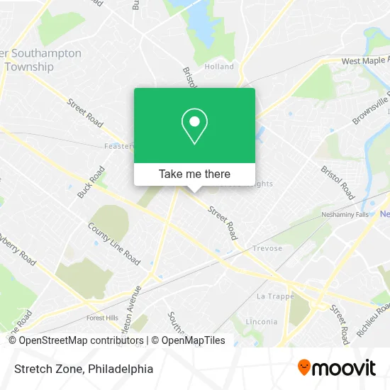 Stretch Zone map