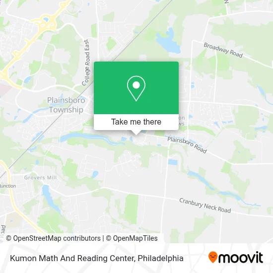 Kumon Math And Reading Center map