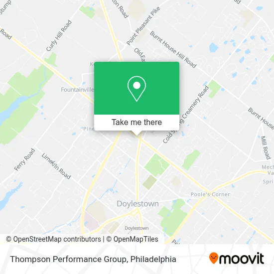 Thompson Performance Group map