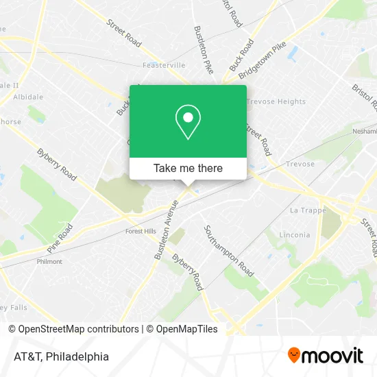 At&T map