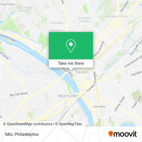 Mbi map