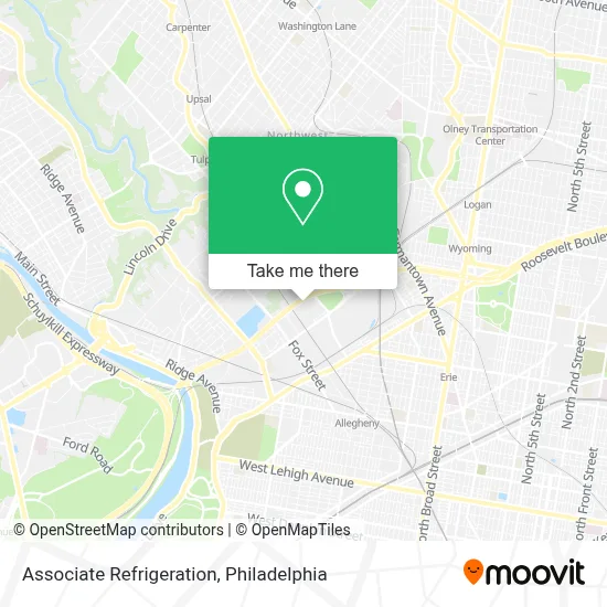 Associate Refrigeration map