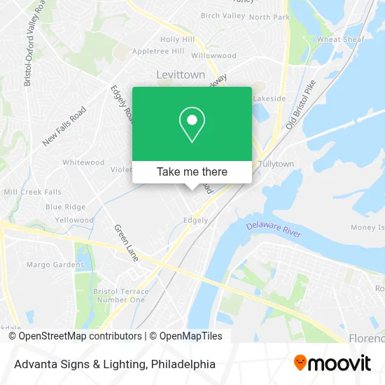 Advanta Signs & Lighting map