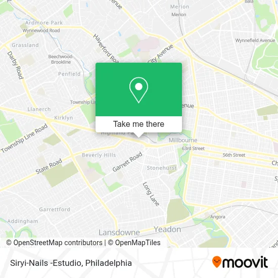 Siryi-Nails -Estudio map
