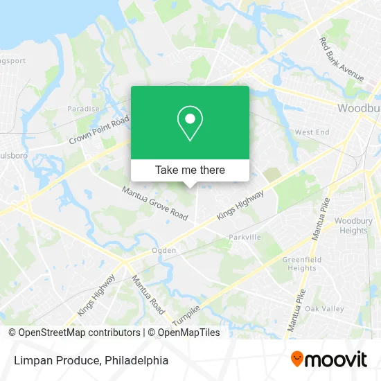 Limpan Produce map