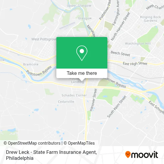 Drew Leck - State Farm Insurance Agent map