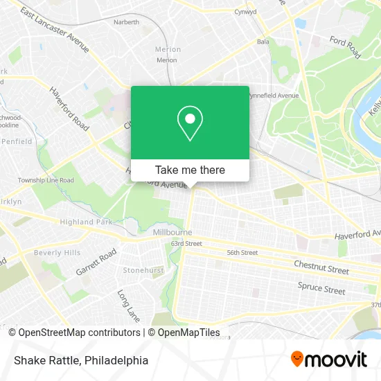 Shake Rattle map