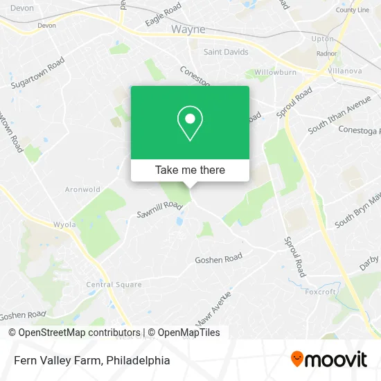 Fern Valley Farm map