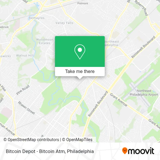 Bitcoin Depot - Bitcoin Atm map