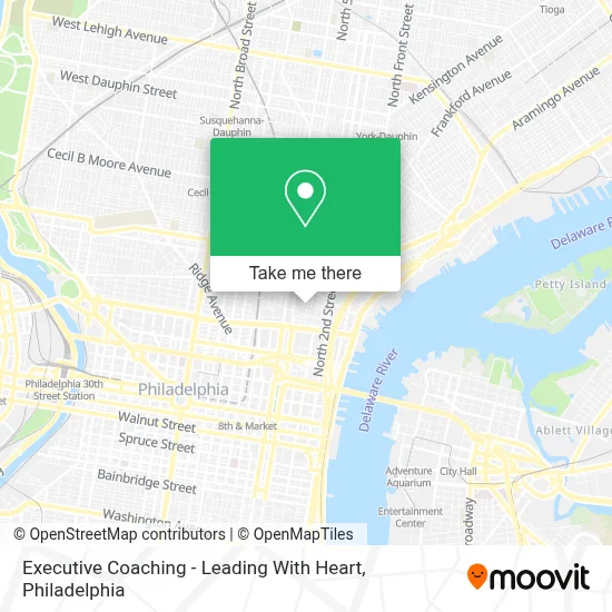 Executive Coaching - Leading With Heart map
